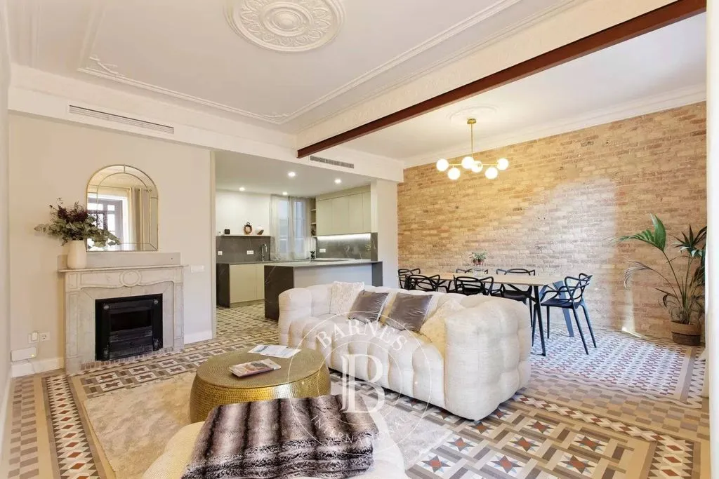 Séjour - Luxury Flat with Nolla Mosaics in Barcelona