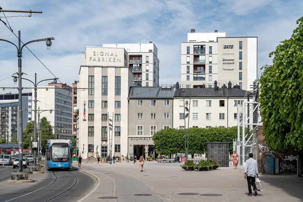 Esterno - Modern Apartment with West-Facing Terrace in Sundbyberg