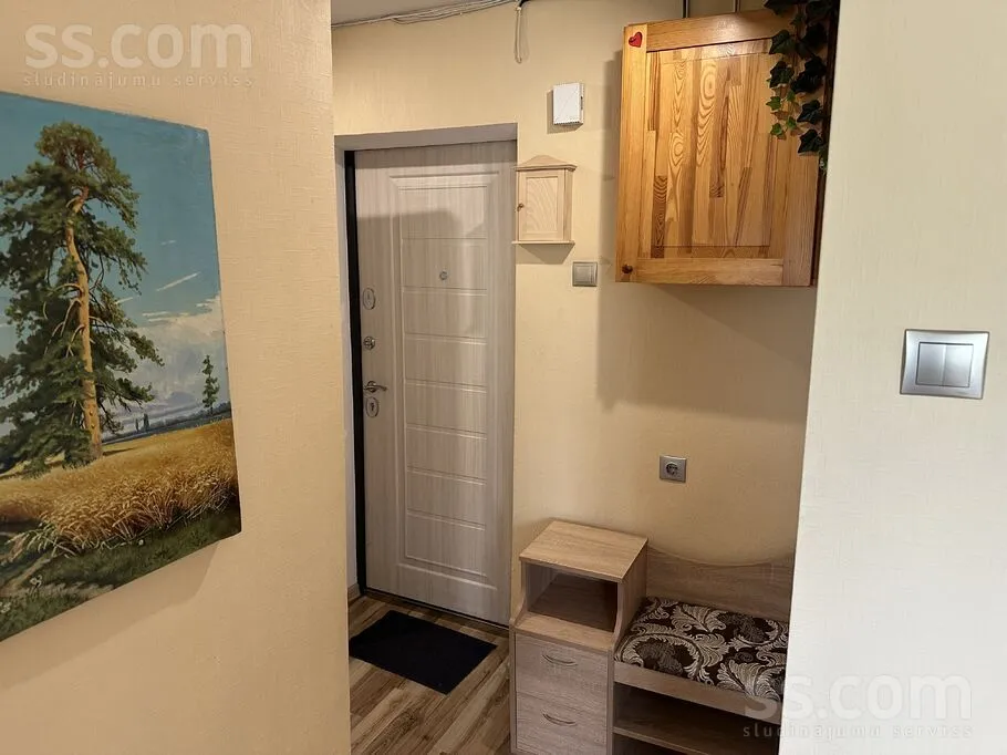 Entrée - Bright 2-Bedroom Apartment in Šampēteris
