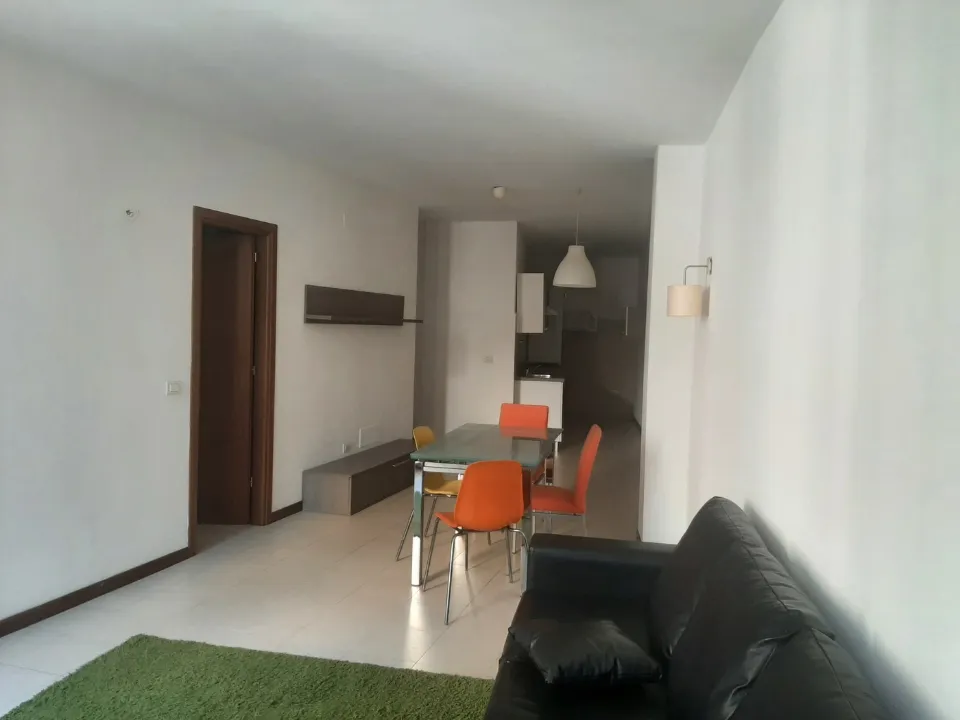 Living Room - Apartment with Condominium Garden in Forlì