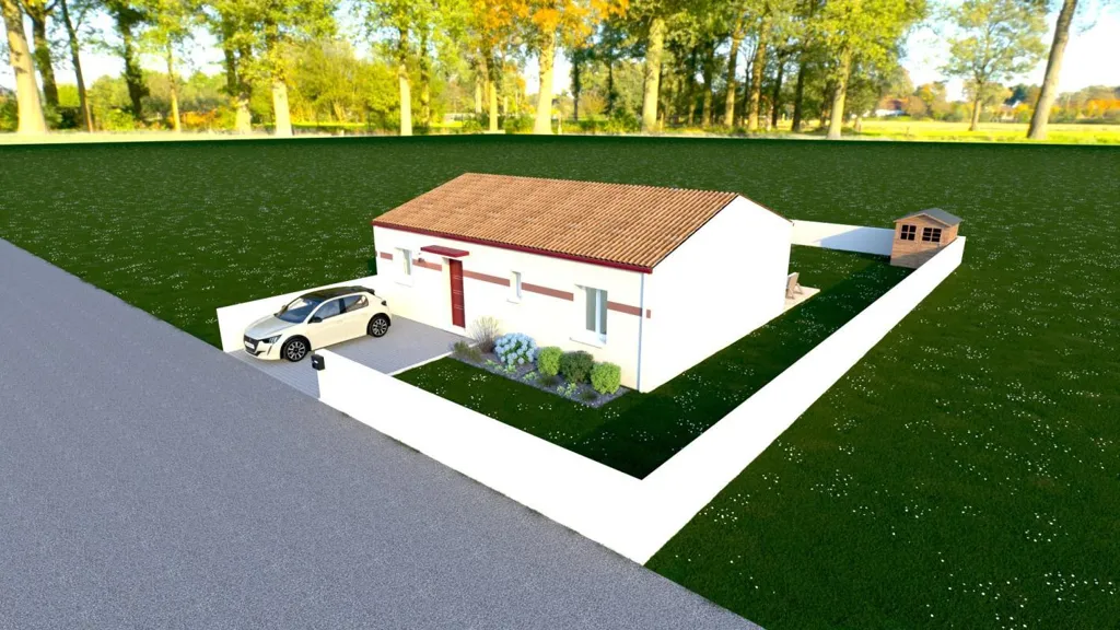 New House with Garden in La Jarrie