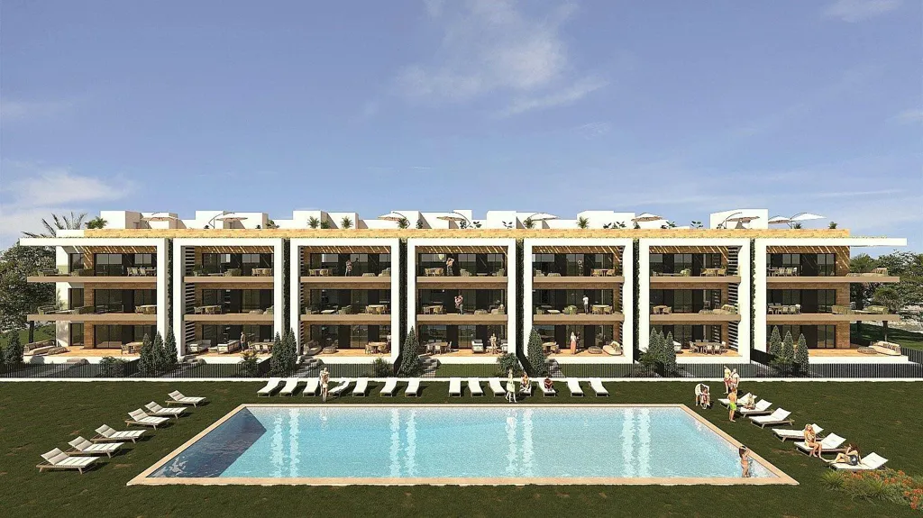 Plan - Golf-Adjacent Apartments with Pool in Los Alcázares