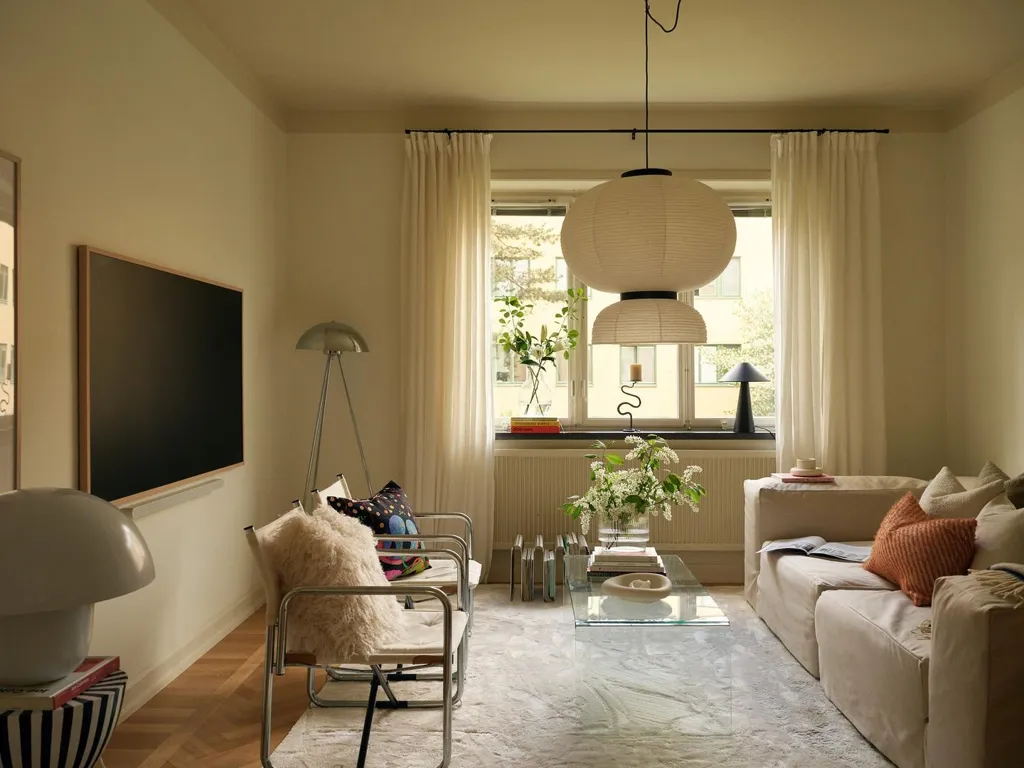 Séjour - Apartment with Balcony in Hammarbyhöjden