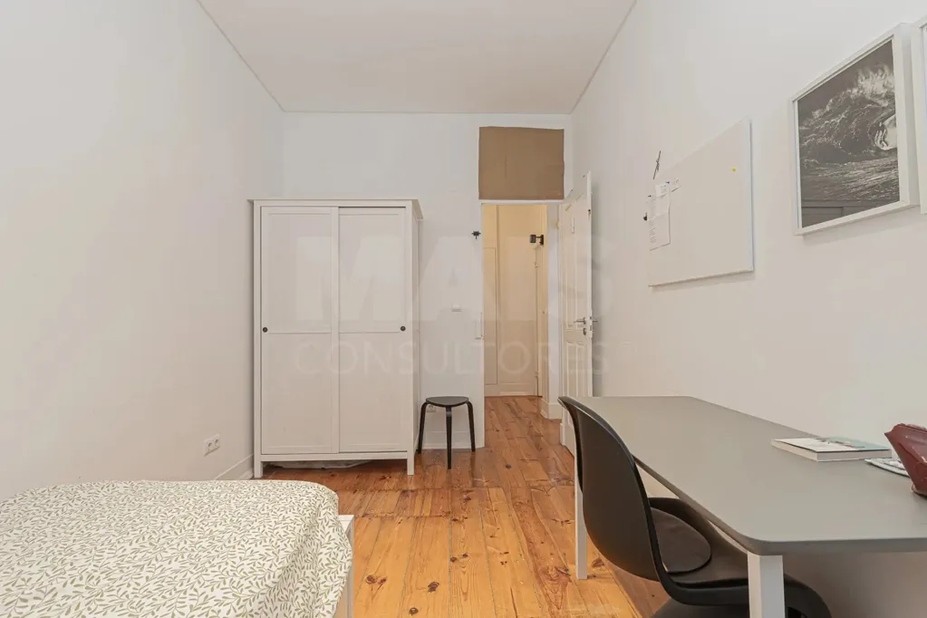 Camere da letto - T6 Apartment with River View in Belém