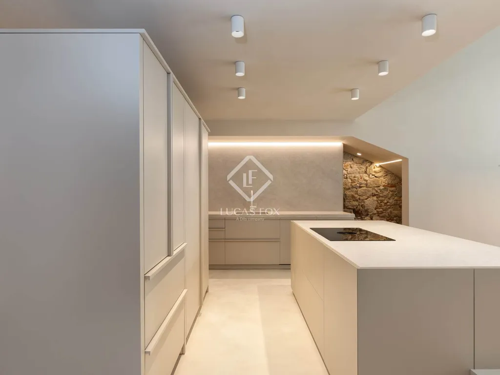 Cuisine - Penthouse in Renovated Palace, Girona
