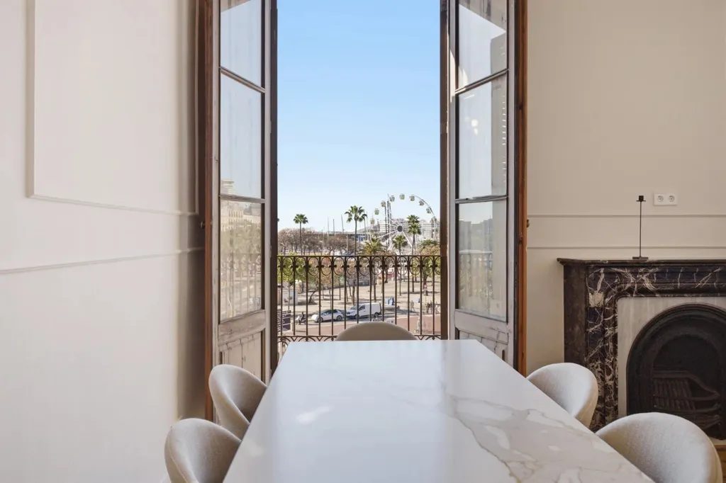 Sala da pranzo - Luxury Flat with Sea View on Paseo Isabel II, Barcelona