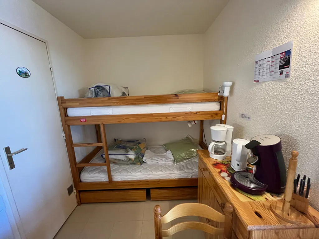 Chambres - Appartement T2 avec Terrasse à Réallon