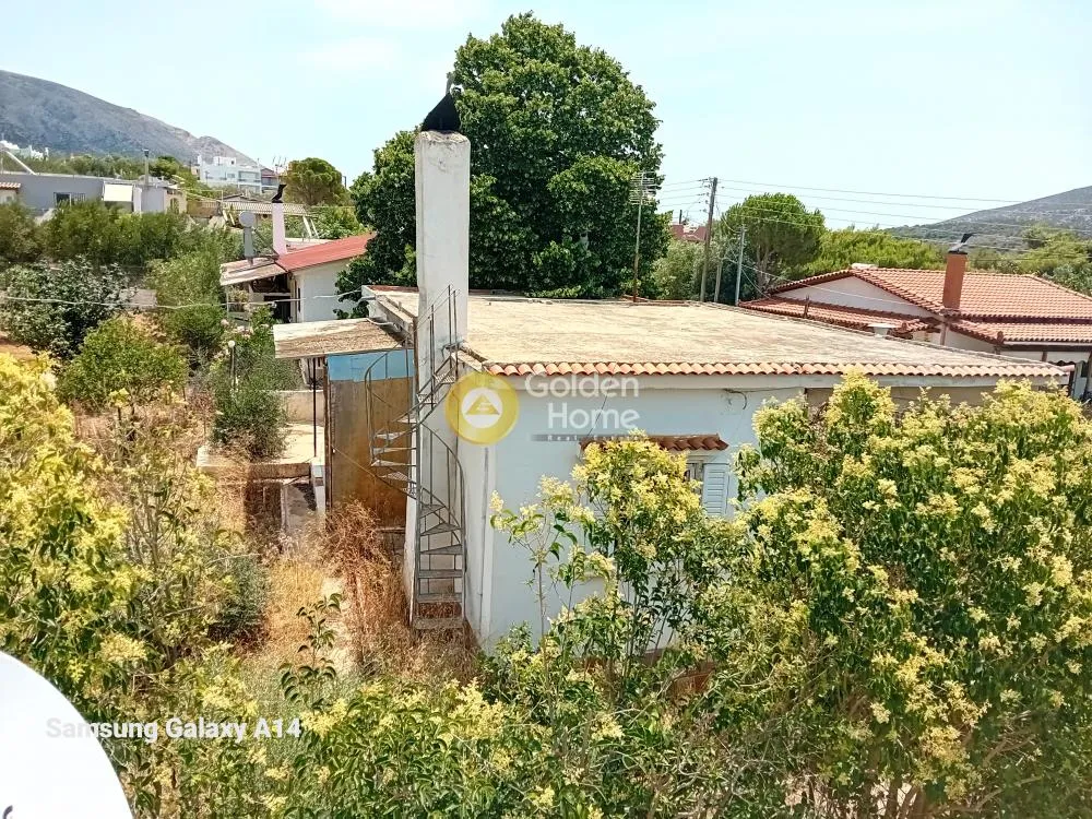 Vue aérienne - Plot with Sea View in Kalivia-Lagonisi