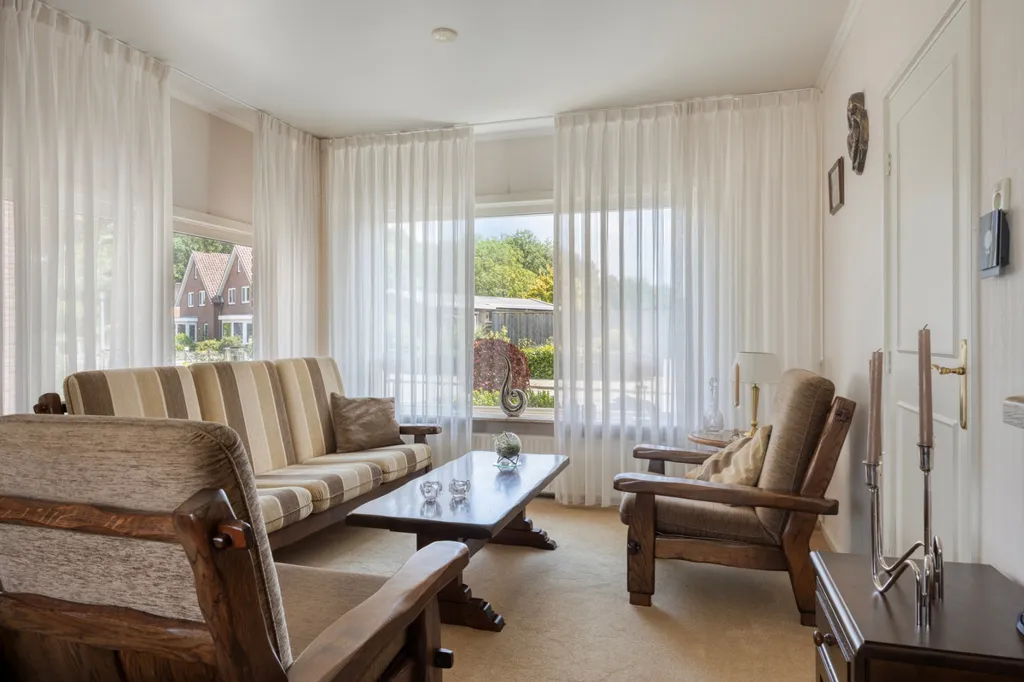 Living Room - Two-Storey House with Garden in Denekamp