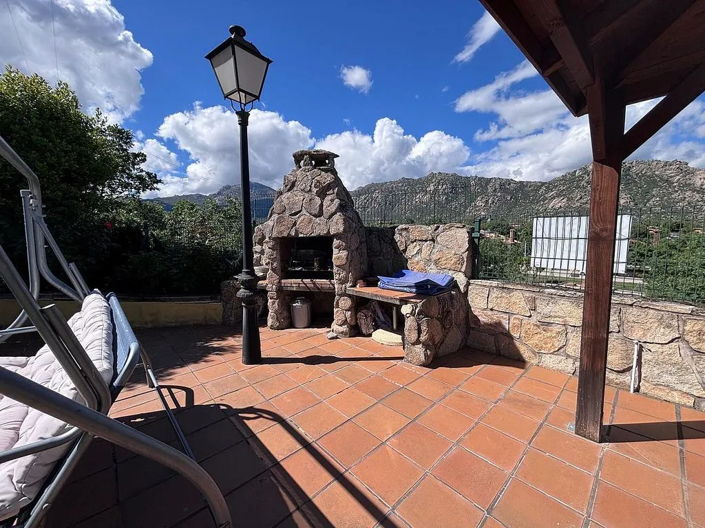 Terrace - Chalet with Pool and Terrace in El Boalo
