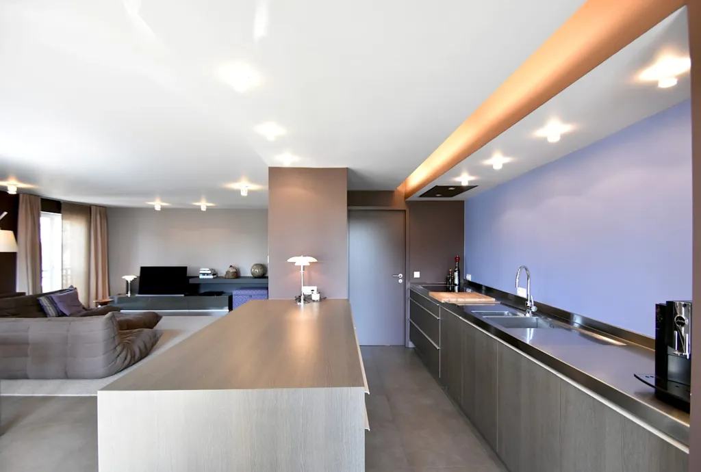 Cucina - Apartment with Centre View in De Haan
