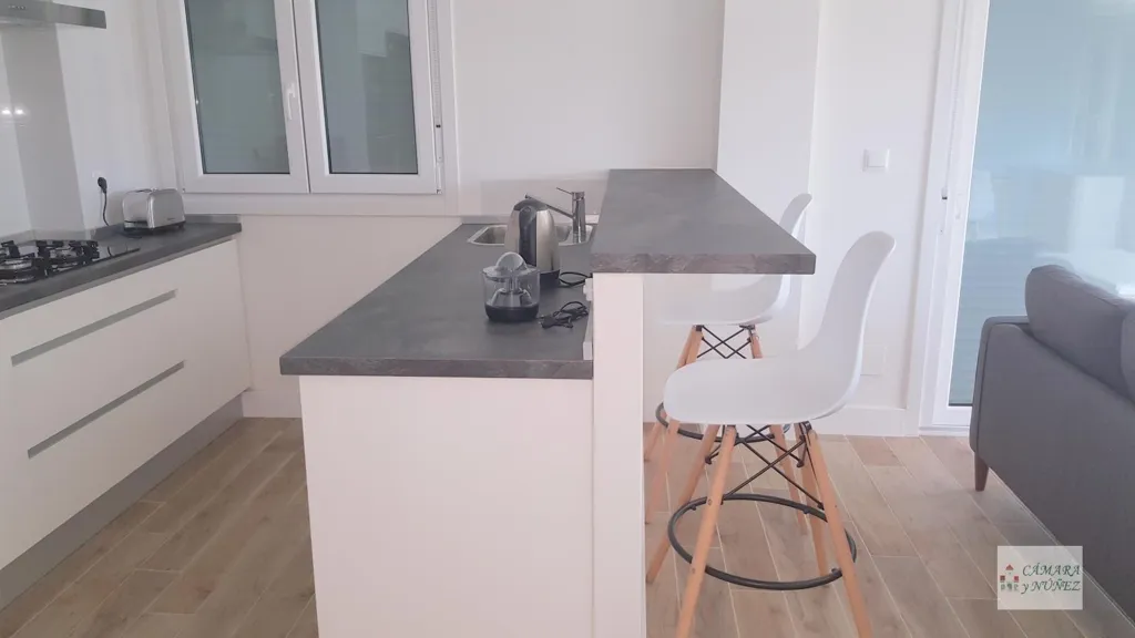 Köök - Renovated Flat with Pool in Torre del Mar