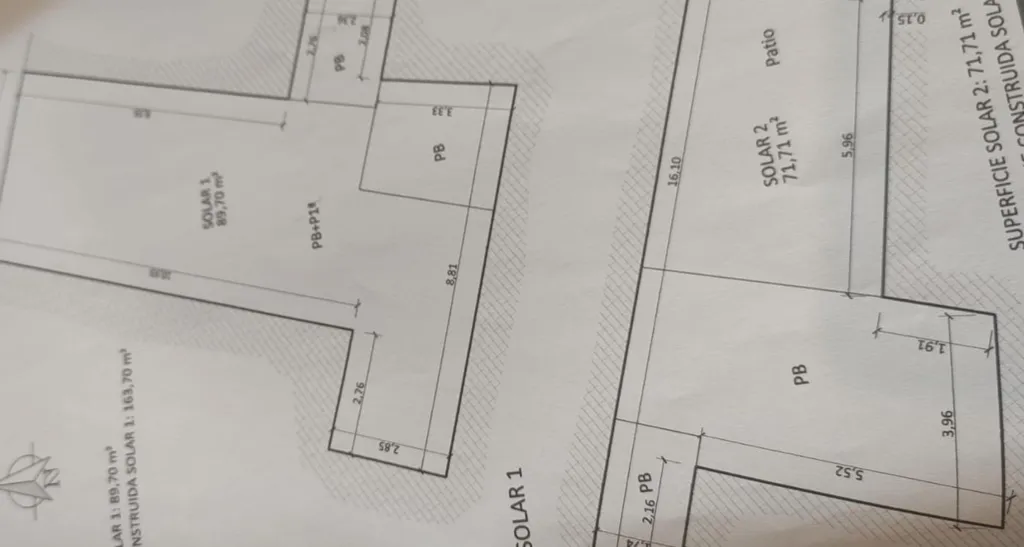 Plan - Two-Storey House with Terrace in Albuñuelas
