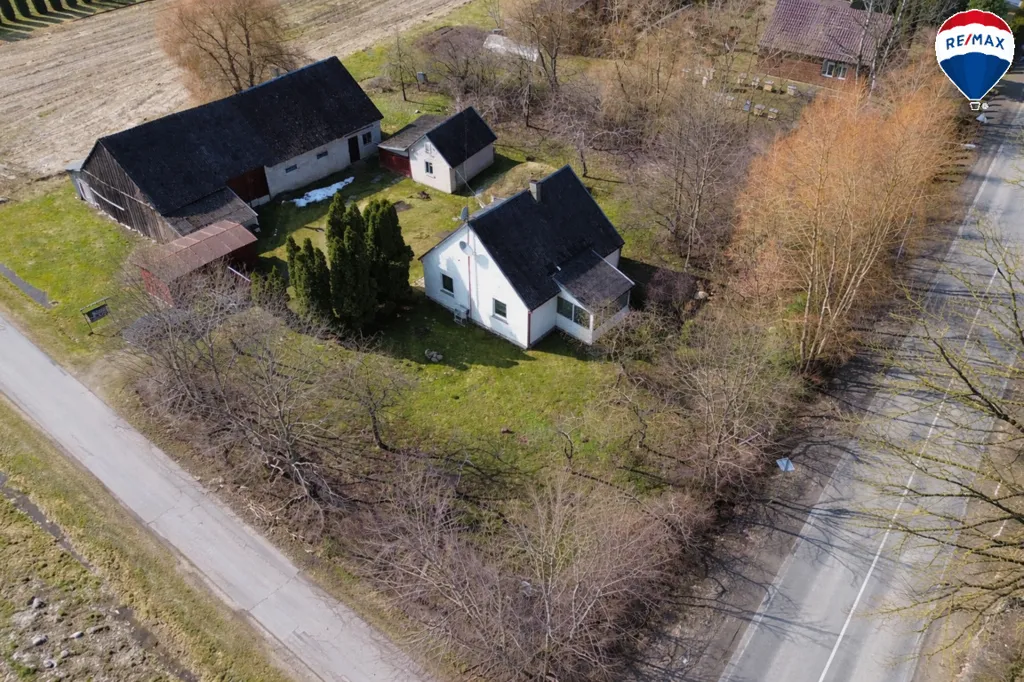 Vista aerea - House with Garden in Pasvalys District