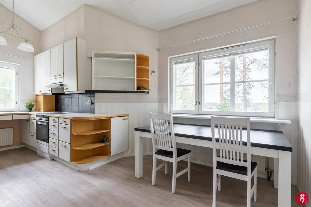 Söögituba - Architect-Designed Home with Sauna in Sykärä