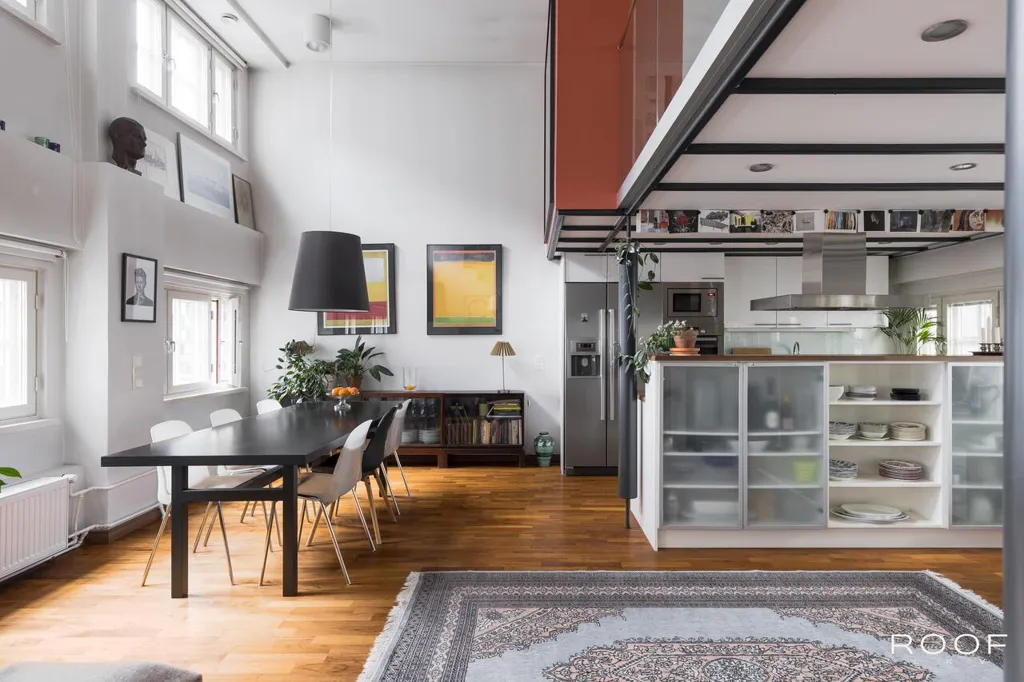 Elutuba - Architect-Designed Loft with Sauna in Töölö