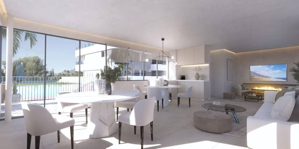 Salle à manger - Luxury Apartment with Sea View in Marbella