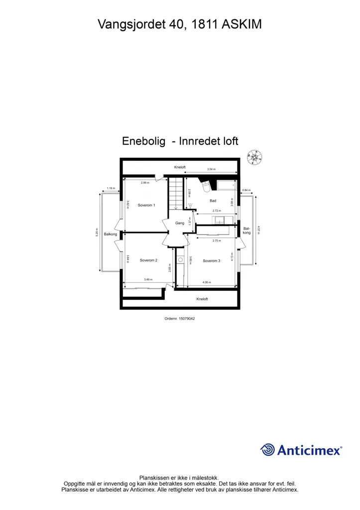 Plan - Tyrolean House with Solar Panels in Løken-Katralen