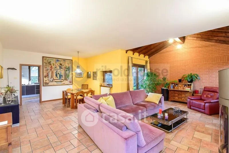 Soggiorno - Villa with Brickwork in Seregno