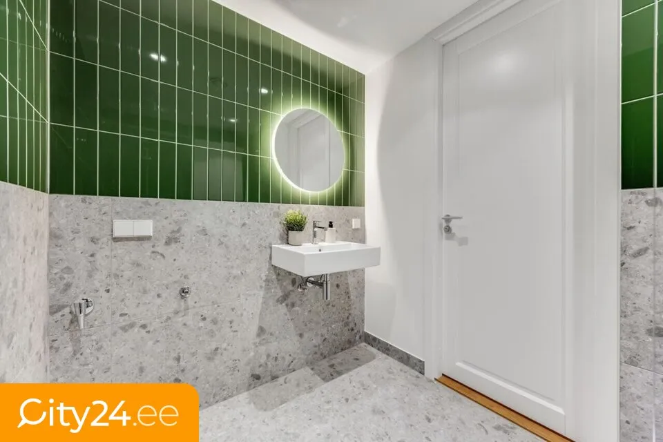 Salles de bain - Corner Apartment with Terrace in Marati Quarter