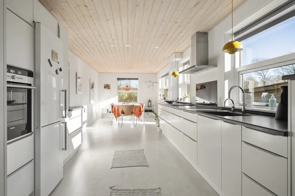 6-toaline maja asukohas Bindslev