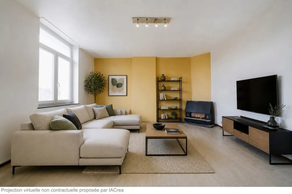 Séjour - Appartement 3 Chambres avec Parking à Verviers