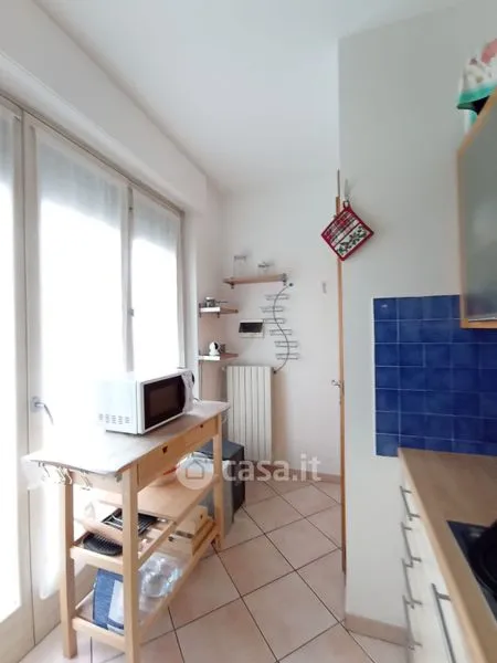 Cuisine - Two-Bedroom Apartment with Balcony in Asti