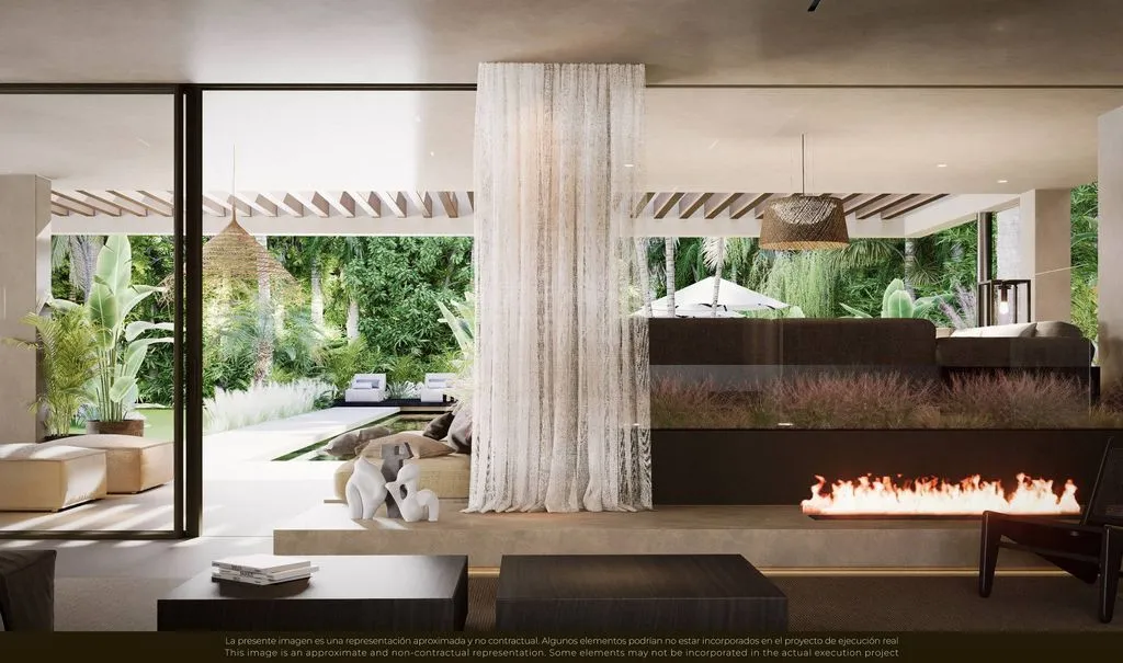 Living Room - Luxury Villa with Infinity Pool in Nueva Andalucía