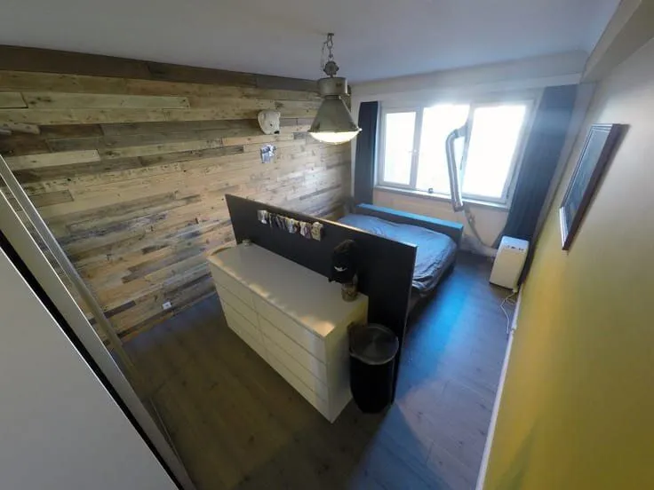 Bedrooms - Apartment with Canal View in Antwerp