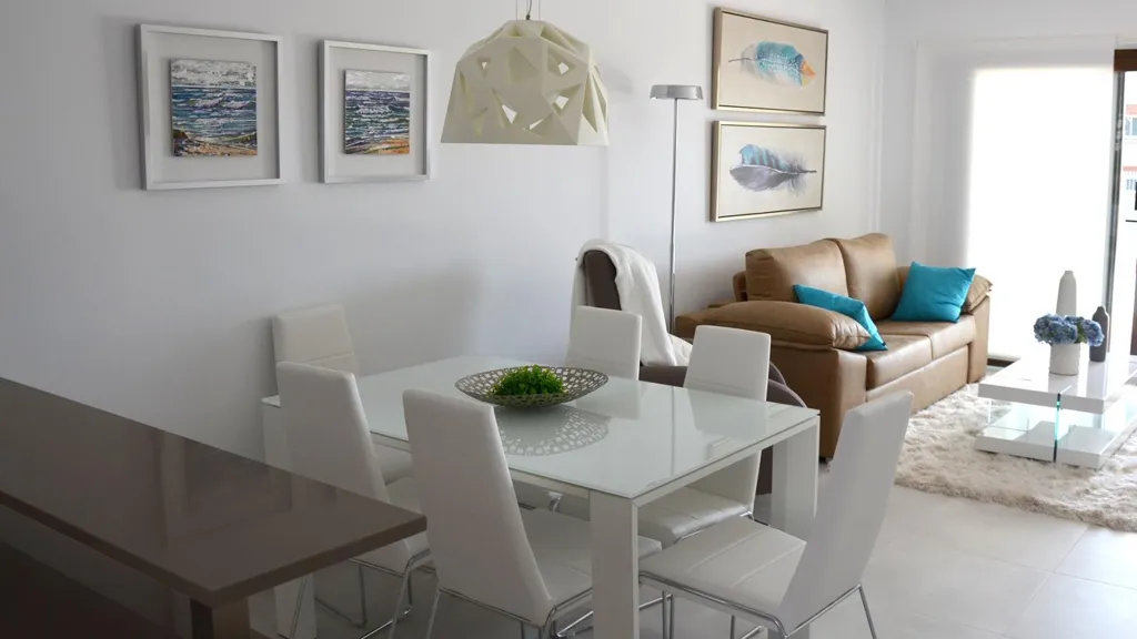 Salle à manger - Apartment with Pool in San Juan de los Terreros