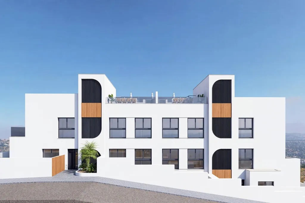 Modern Apartment with Rooftop Pool in Benijófar