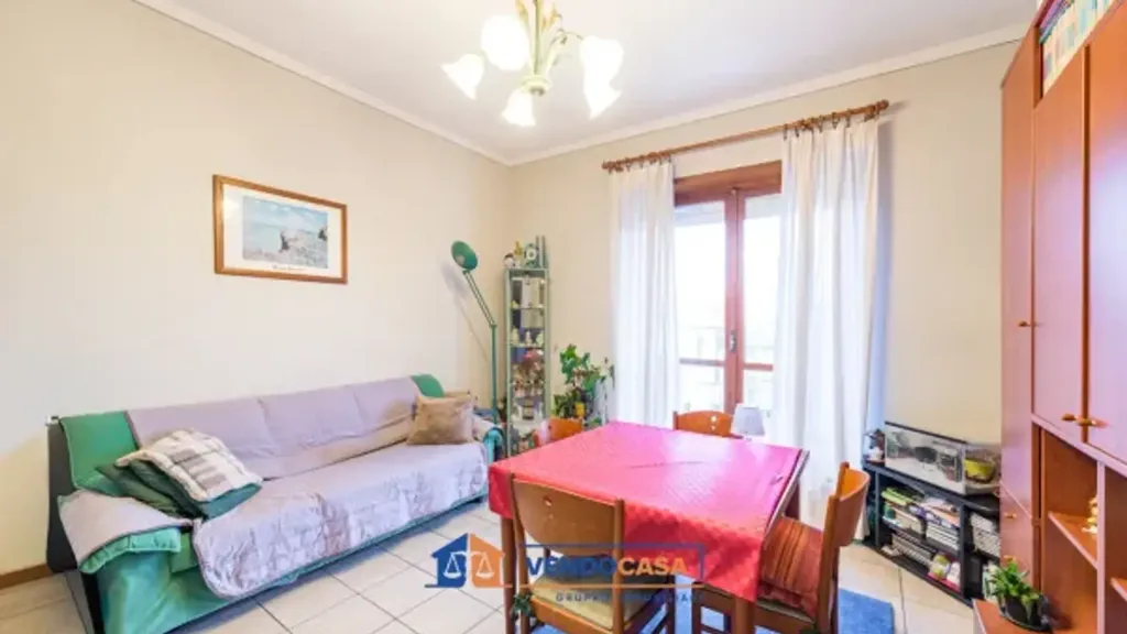 Séjour - Quadruplex Apartment with Balcony in Carmagnola
