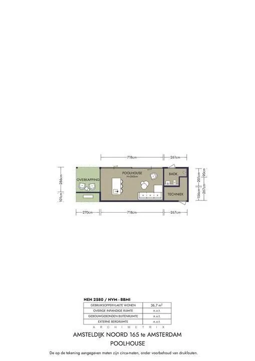 Floor Plan - Villa with River View on Amsteldijk Noord