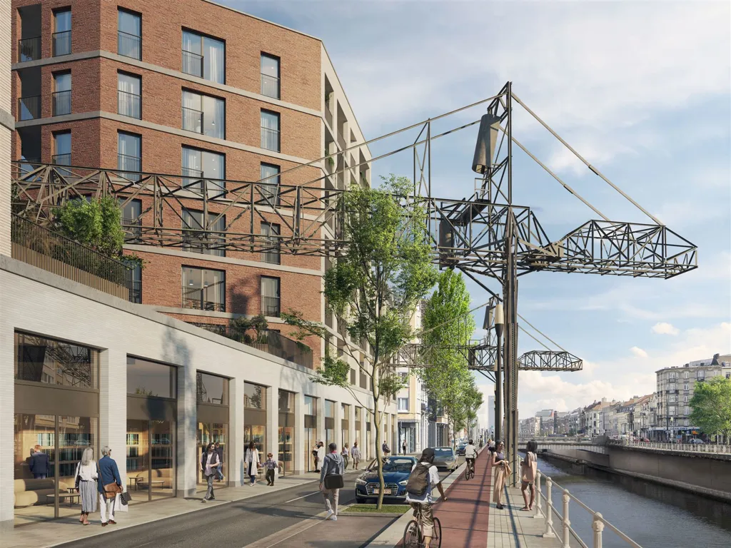 Studio Duplex avec Cour Intérieure à Molenbeek-Saint-Jean