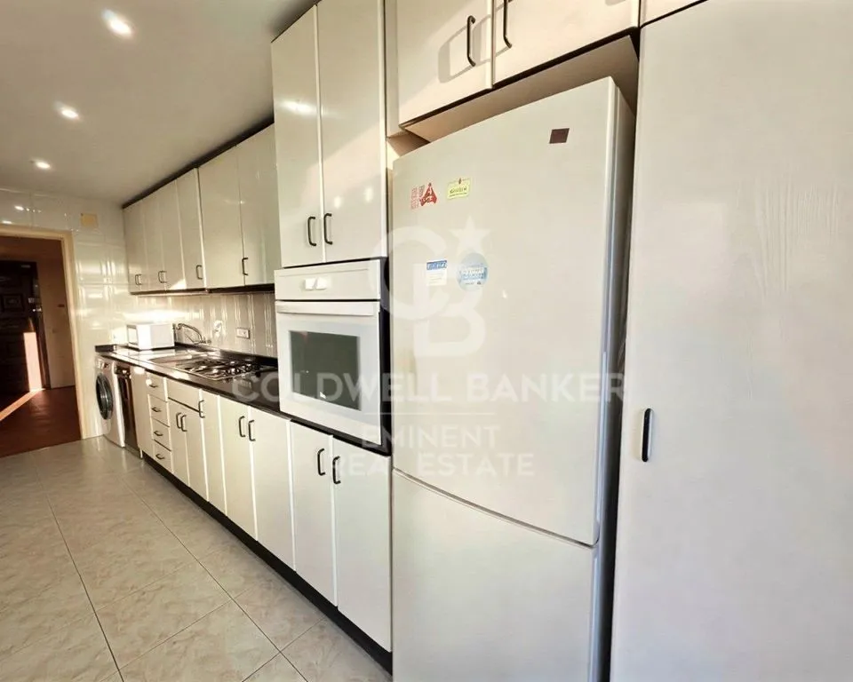 Köök - Luxury Duplex with Balcony in Barcelona