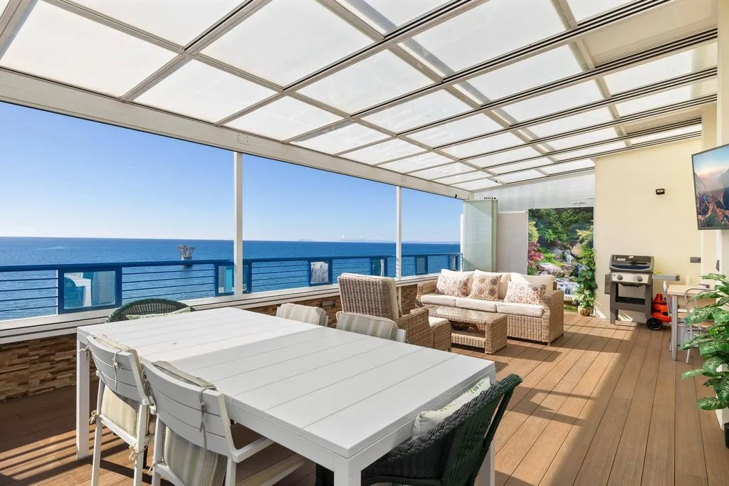 Terrasse - Penthouse with Sea View in Marbella