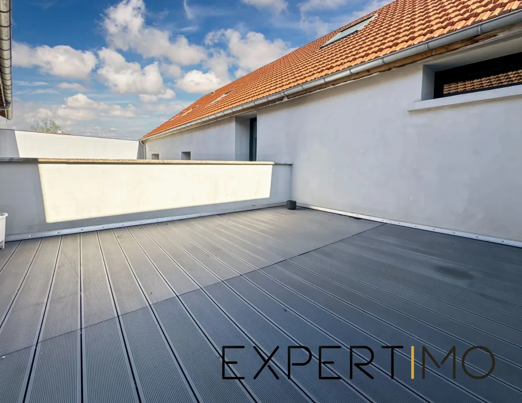 Terrasse - Duplex avec terrasse au cœur de Saulx-les-Chartreux