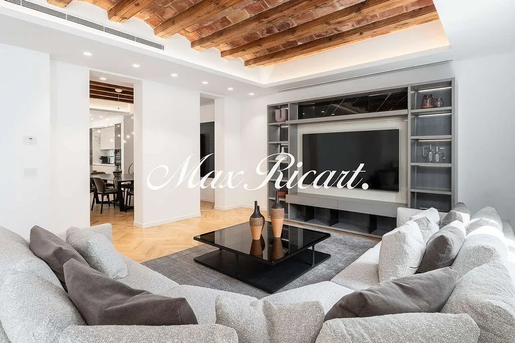 Séjour - Apartment with Balcony in La Dreta de l'Eixample