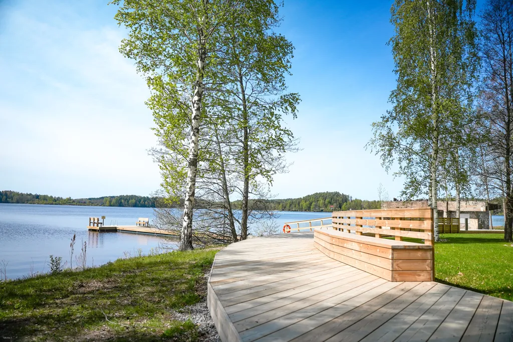 Jardin - Modern Flat with Private Garden in Lohja