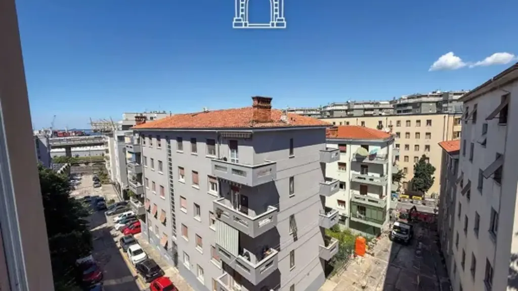Balcon - Rustic-Style Apartment with Sea View in Trieste