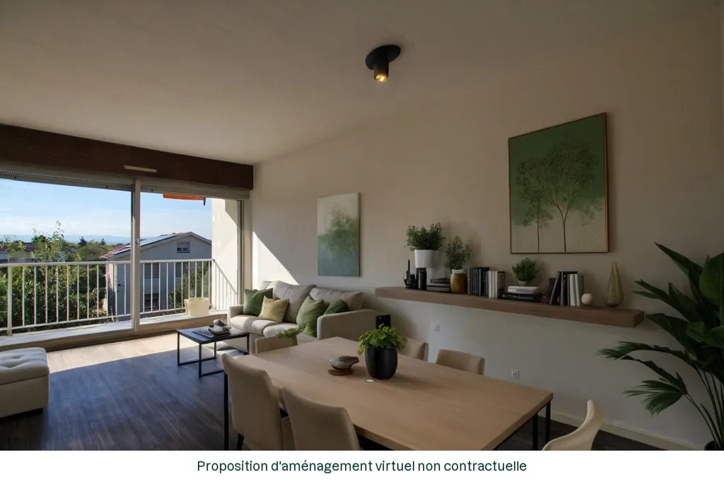 Salle à manger - Appartement T4 avec Balcon à Saint-Priest