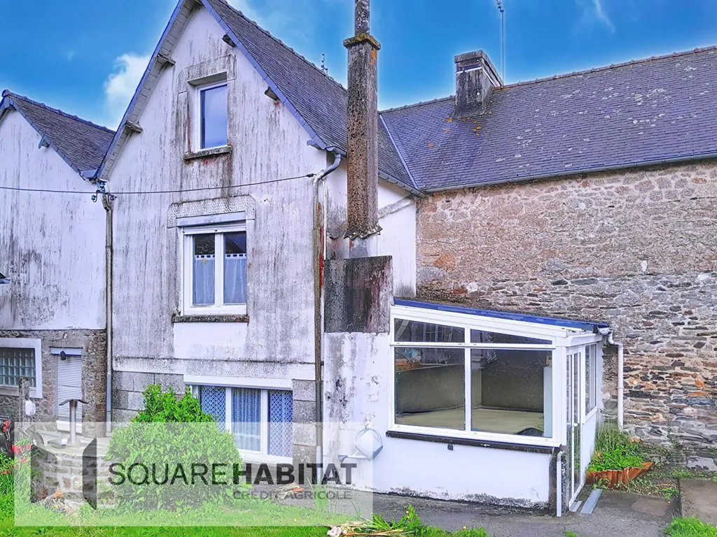 Jardin - Maison avec locataire en place à Plounevez-Quintin