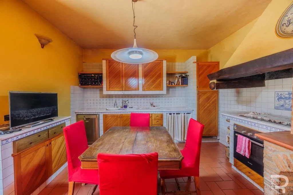Salle à manger - Luxury Villa with Pool in Sinalunga, Tuscany