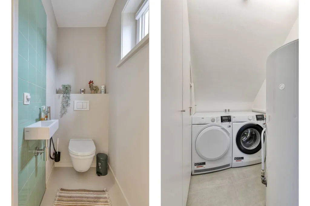 Buanderie - Villa avec Pratique Rénovée au Centre de Sint-Idesbald