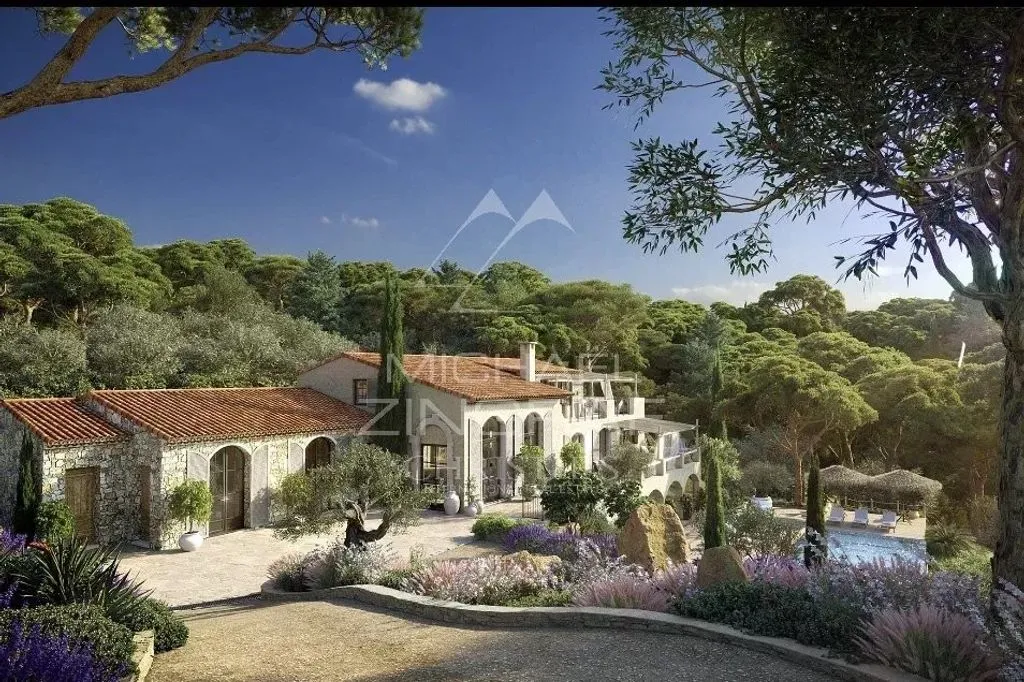 Extérieur - Villa Luxueuse avec Vue Mer à Ramatuelle
