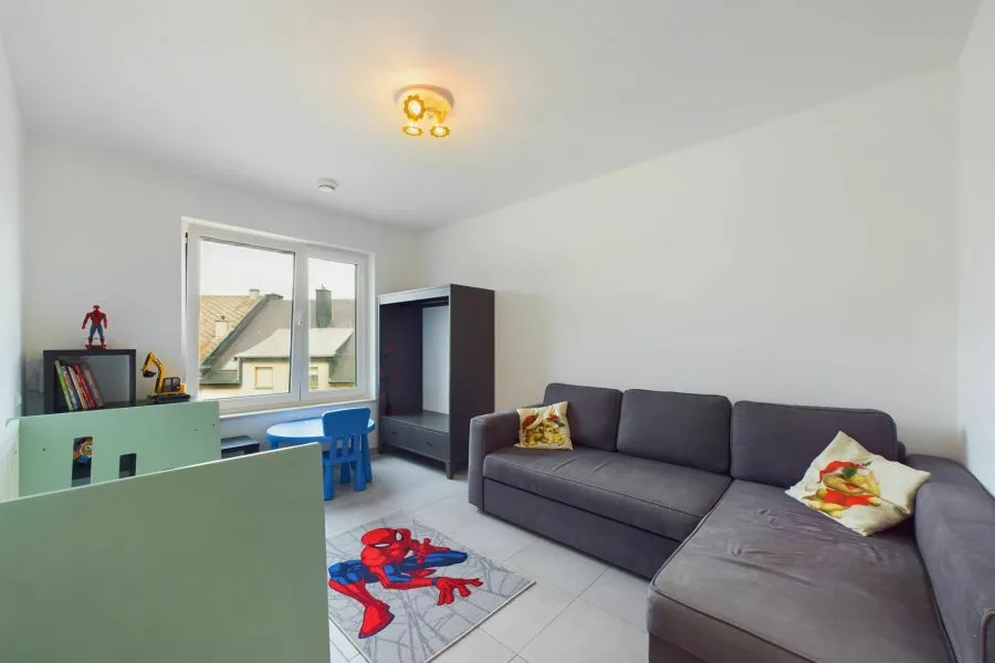 Living Room - Modern Apartment with Terrace in Rodange