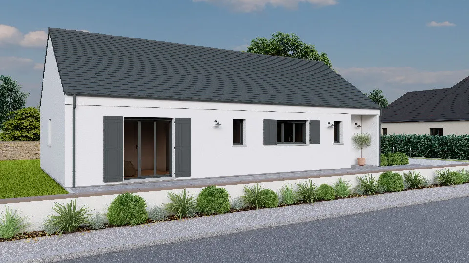 New Build House with Garden in Messas