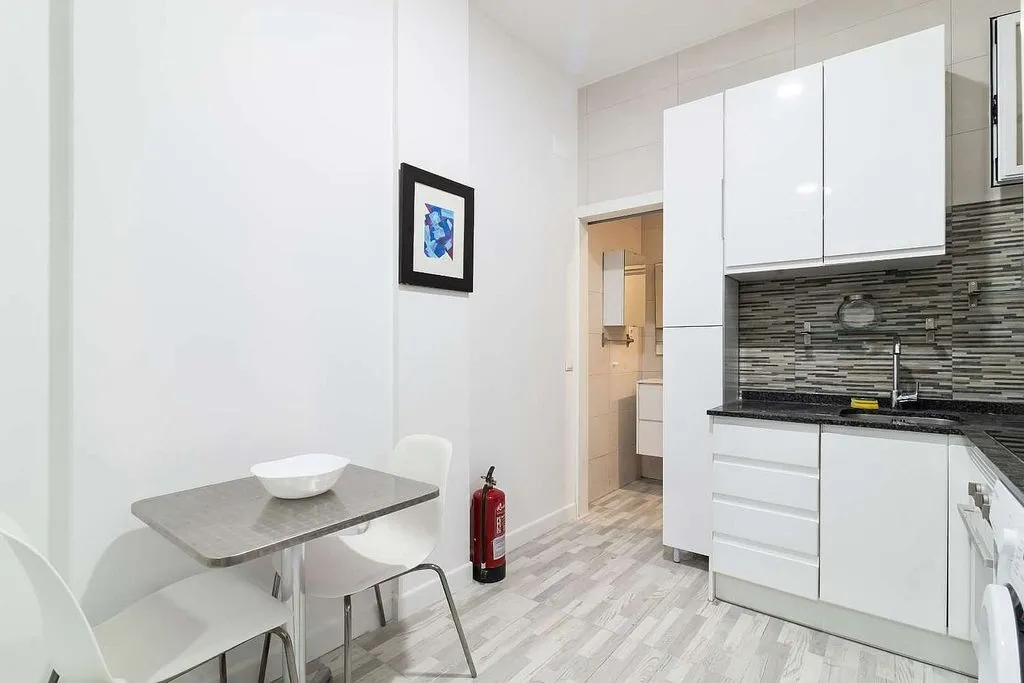 Cuisine - Duplex Flat with A/C in Opañel