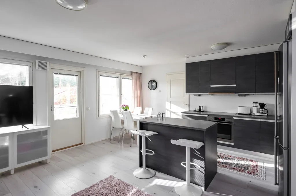 Cuisine - Modernised Loft with Balcony in Kastelli