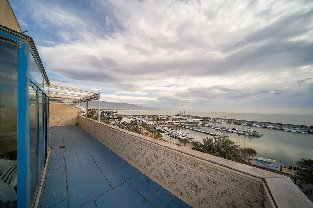 Terrace - Duplex Penthouse with Sea Views in Roquetas de Mar